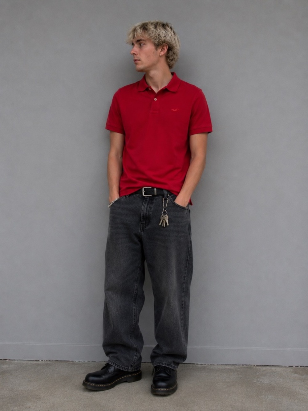 Hollister Classic Fit Advanced Stretch Polo